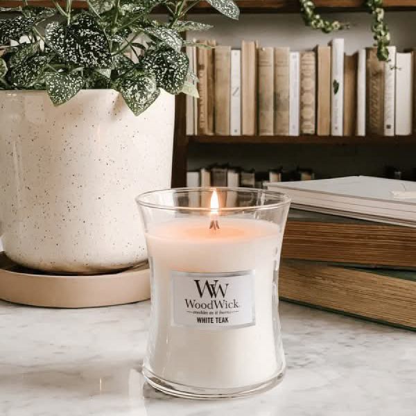 Vela perfumada para casa Wood Wick